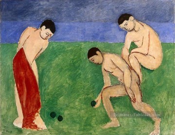 Henri Matisse œuvres - Un jeu de bols fauvisme abstrait Henri Matisse